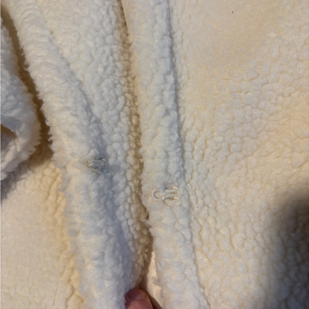 Fabletics off-white teddy coat - Picture 5 of 5